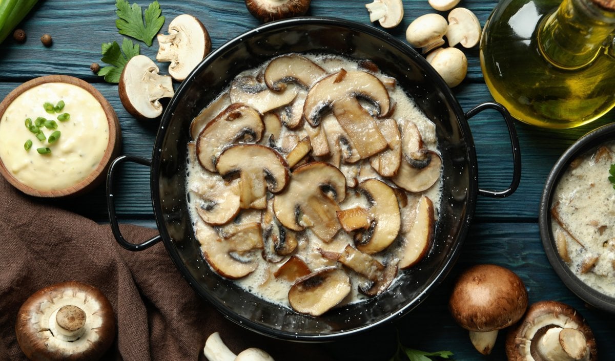 Mushroom Rajma Recipe Mushroom Rajma Recipe