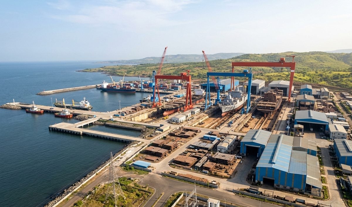 MDL रायगढ़ के Dighi Port पर 27000 करोड़ रुपये में बनाएगी देश का सबसे बड़ा शिपयार्ड MDL रायगढ़ के Dighi Port पर 27000 करोड़ रुपये में बनाएगी देश का सबसे बड़ा शिपयार्ड