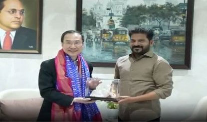 Telangana में Semiconductor उद्योग लगाएगा Singapore, CM Revanth Reddy से मिले प्रतिनिधि