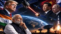Shaurya Path: America ने अंतरिक्ष में तैनात कर दिये हथियार! China-Russia में मची हलचल, India की भी चिंता बढ़ी Shaurya Path: America ने अंतरिक्ष में तैनात कर दिये हथियार! China-Russia में मची हलचल, India की भी चिंता बढ़ी