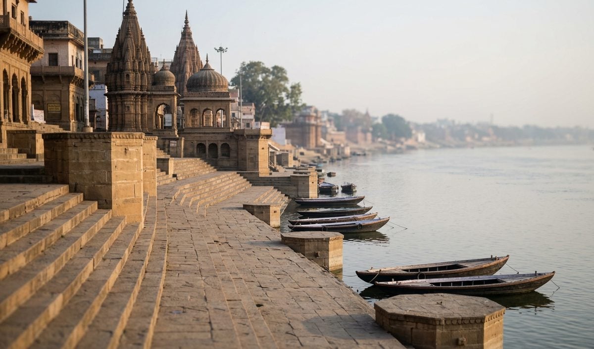 PM Narendra Modi के 76वें जन्मदिन पर Varanasi में गंगा तट पर 76 बटुकों ने किया विशेष दुग्ध अभिषेक PM Narendra Modi के 76वें जन्मदिन पर Varanasi में गंगा तट पर 76 बटुकों ने किया विशेष दुग्ध अभिषेक
