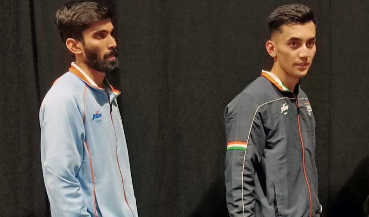 Lakshya Sen And Kidambi Lakshya Sen And Kidambi