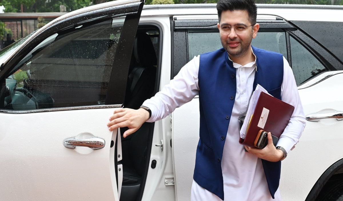 AAP डरी हुई है: Ravneet Singh Bittu पर हमले को लेकर बोले BJP सांसद Raghav Chadha