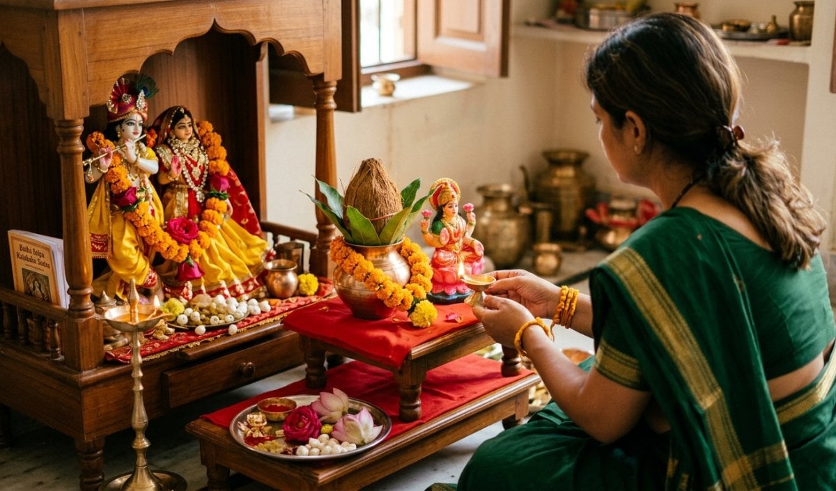 19 सितंबर को Radha Ashtami और Mahalakshmi Vrat, सुबह 11:01 से पूजा का Shubh Muhurat 19 सितंबर को Radha Ashtami और Mahalakshmi Vrat, सुबह 11:01 से पूजा का Shubh Muhurat