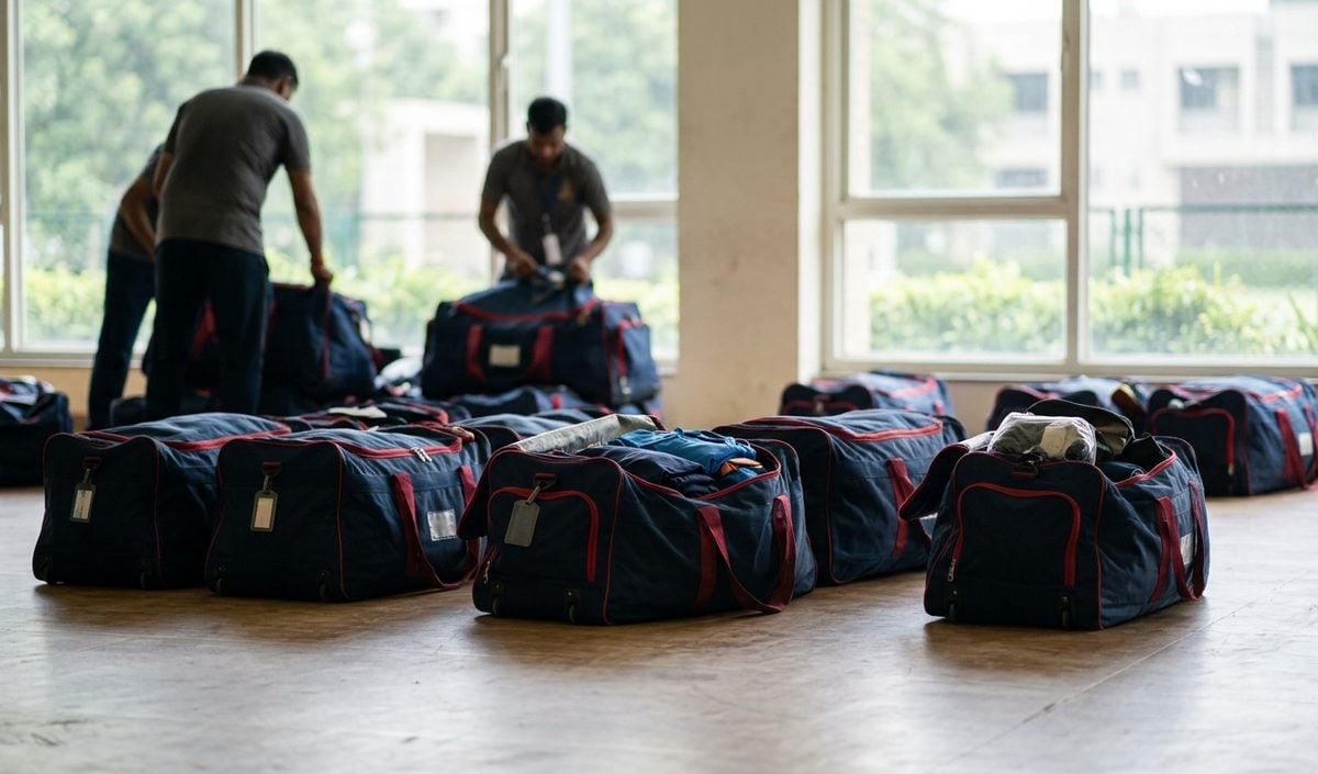 Asian Games से पहले भारतीय पुरुष क्रिकेट टीम को सही साइज की किट का इंतजार Asian Games से पहले भारतीय पुरुष क्रिकेट टीम को सही साइज की किट का इंतजार