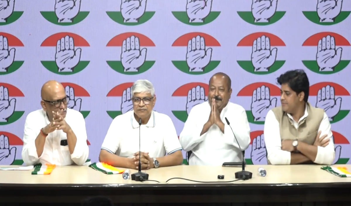 AIMIM छोड़ Congress में आए Asim Waqar, बोले- ओवैसी की पार्टी असल में BJP को फ़ायदा पहुँचाती है