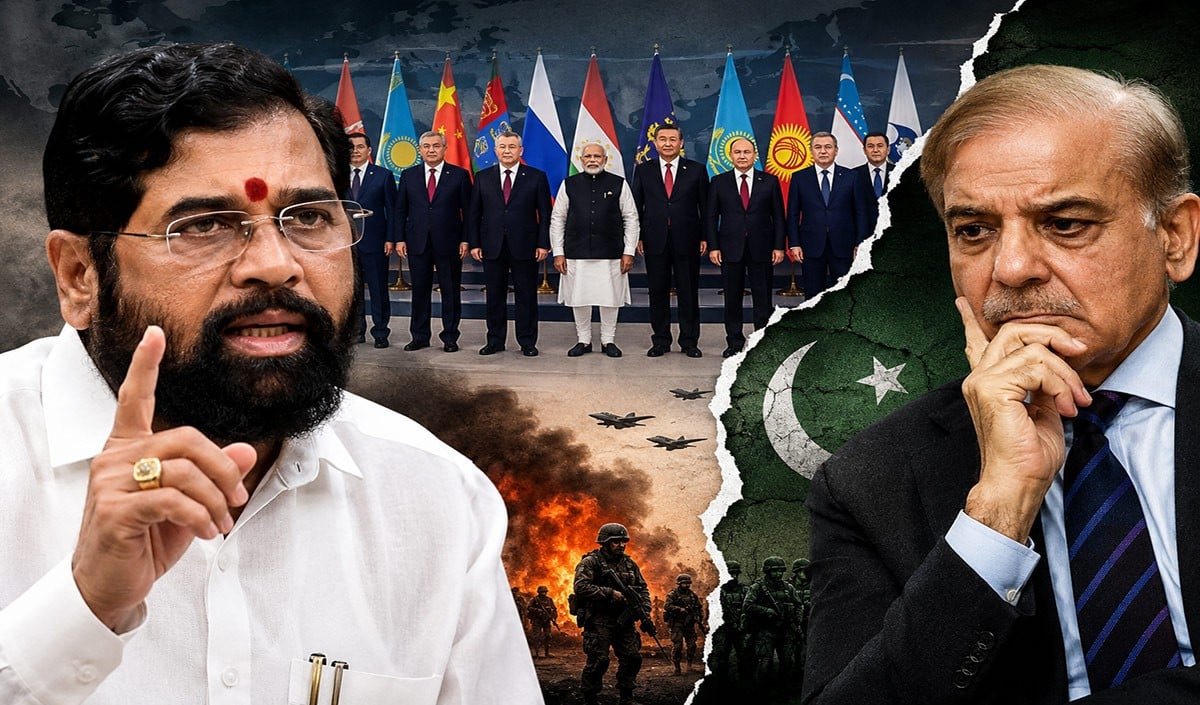 Pakistan ने Modi की Photo Crop की तो भड़क गये Eknath Shinde, बोले- पाकिस्तान को दुनिया की तस्वीर से ही हटा देंगे