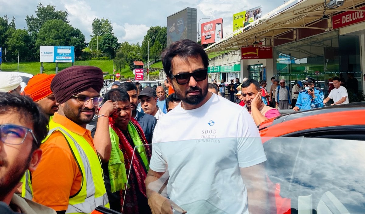 Sonu Sood in Nepal Sonu Sood in Nepal