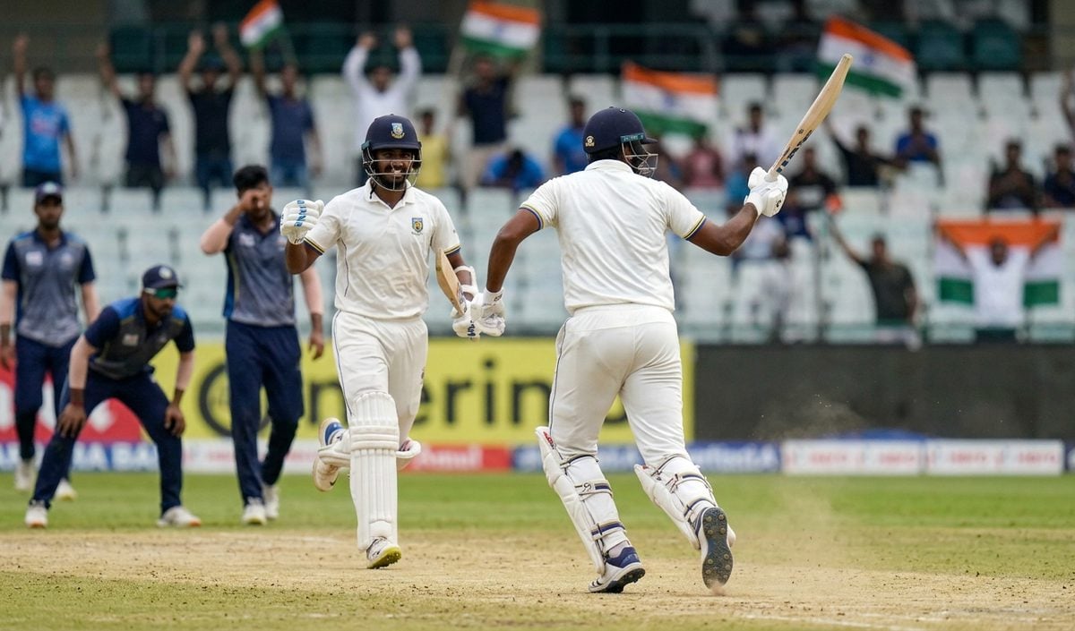 Duleep Trophy सेमीफाइनल में North Zone को 7 विकेट से हराकर South Zone फाइनल में पहुंचा Duleep Trophy सेमीफाइनल में North Zone को 7 विकेट से हराकर South Zone फाइनल में पहुंचा