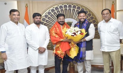 Telangana CM Revanth Reddy की Ram Mohan Naidu से मुलाकात, Adilabad और Mamunoor Airport काम में तेजी की मांग