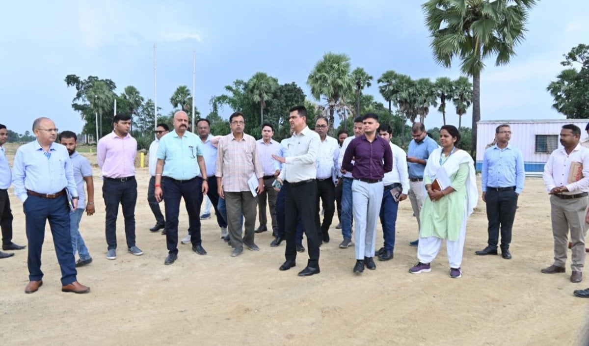 BIADA MD नवीन कुमार ने IMC Gaya के निर्माण कार्यों का किया स्थल निरीक्षण
