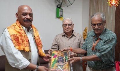 Air Marshal Jeetendra Mishra बने Ram Mandir Trust के पहले CEO, संभाला पदभार