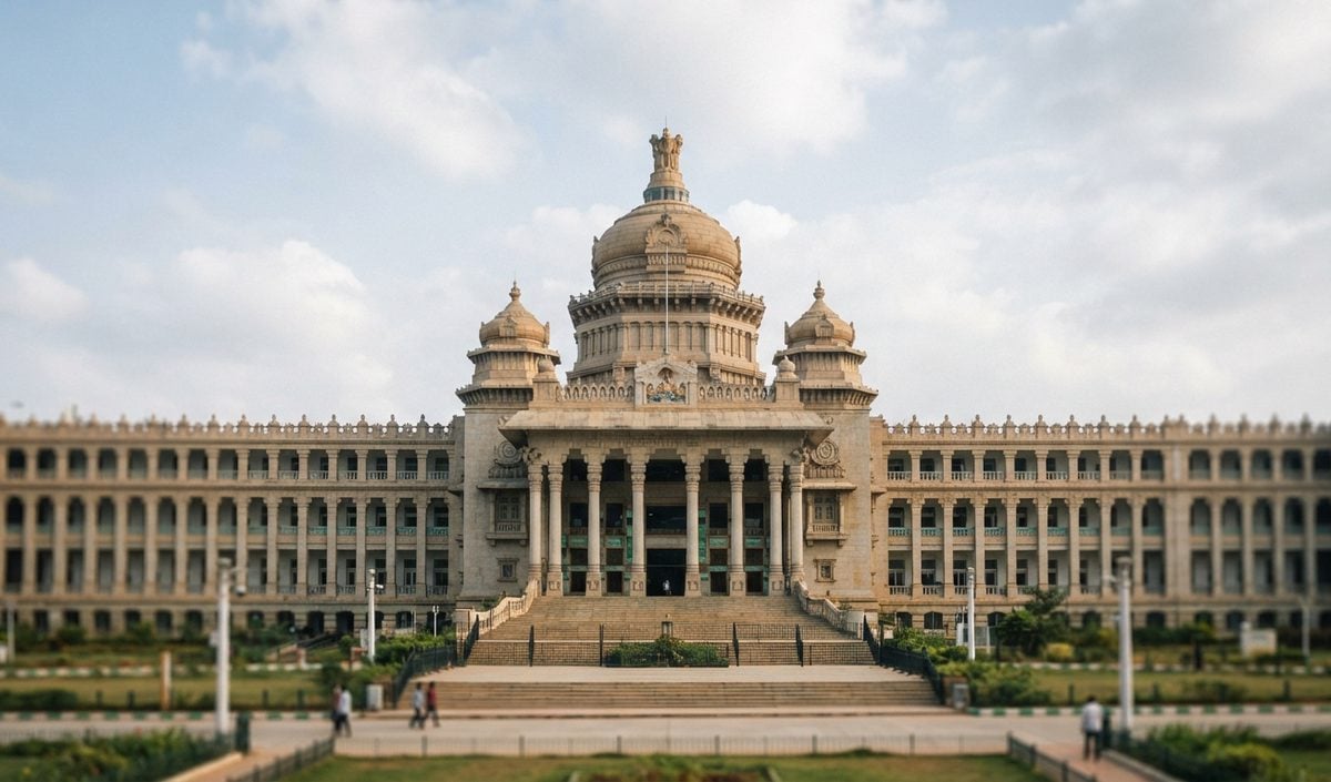 Karnataka Assembly में वंदे मातरम् का ऑडियो रुकने पर BJP विधायकों ने पूरा राष्ट्रगीत गाया Karnataka Assembly में वंदे मातरम् का ऑडियो रुकने पर BJP विधायकों ने पूरा राष्ट्रगीत गाया