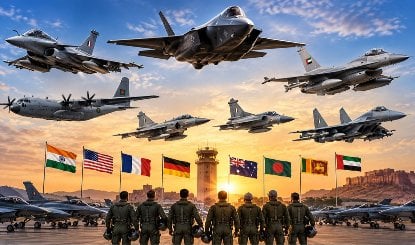 अचानक आ रहा US का F-35, France का Rafale और UAE का F-16 Fighter Jet, India में दुनिया की ताकतवर Air Forces का महाजमावड़ा देख दुश्मन काँपे