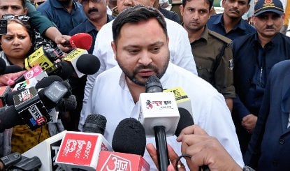 Jamui मामले पर Tejashwi Yadav का हमला, CM Samrat Choudhary से मांगा इस्तीफा