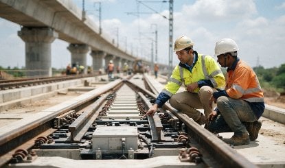 Mumbai Ahmedabad Bullet Train रूट पर लगीं Movable Crossings, पटरी पर नहीं रहेगा कोई गैप