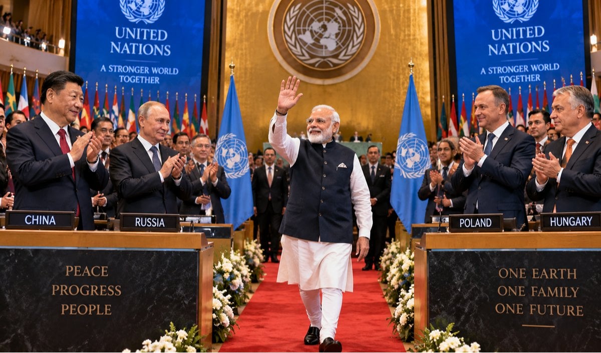 विश्व गुरु का युग शुरू: UNSC में भारत का विरोध करने वाला चीन क्यों बदल गया? V4 ने भी दिया साथ