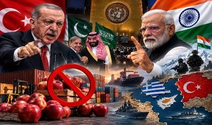 Kashmir राग अलापने वाले Erdogan पहले Greece और Cyprus के साथ Turkey के टकराव को बंद करने पर ध्यान दें