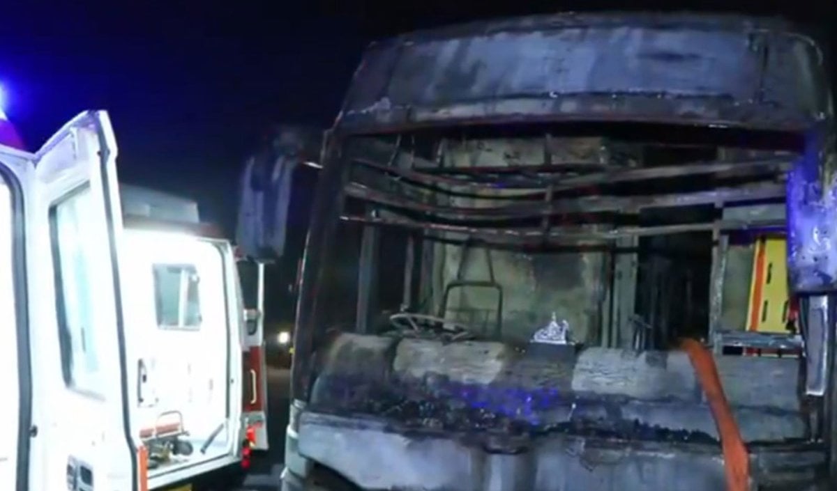 FIRE BUS FIRE BUS