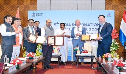 गुजरात के Kalpasar Project के लिए India और Netherlands के बीच 2 MoU साइन, CWC करेगा सहयोग