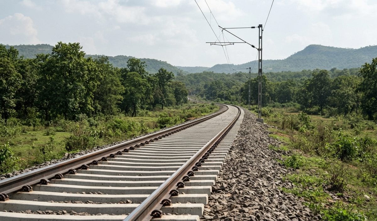 Chhattisgarh में Dalli Rajhara-Rowghat रेलवे लाइन का अंतिम 17.5 किमी ट्रैक तैयार Chhattisgarh में Dalli Rajhara-Rowghat रेलवे लाइन का अंतिम 17.5 किमी ट्रैक तैयार