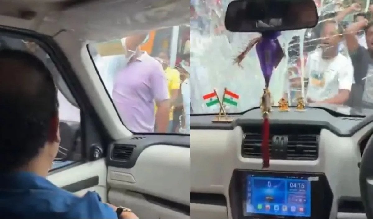 ममता की रैली में शामिल होने जा रहे कुणाल घोष की कार पर हमला, फेंके गए अंडे