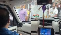 ममता की रैली में शामिल होने जा रहे कुणाल घोष की कार पर हमला, फेंके गए अंडे