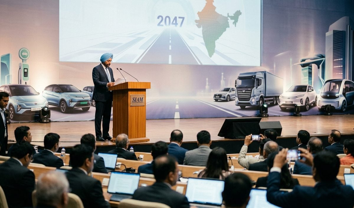 PM Modi ने SIAM सम्मेलन में वाहन उद्योग से 2047 तक विकसित भारत के लिए नवाचार बढ़ाने का किया आह्वान PM Modi ने SIAM सम्मेलन में वाहन उद्योग से 2047 तक विकसित भारत के लिए नवाचार बढ़ाने का किया आह्वान