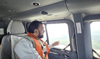 West Champaran Flood: CM Samrat Choudhary ने किया हवाई सर्वेक्षण, राहत शिविरों का लिया जायजा