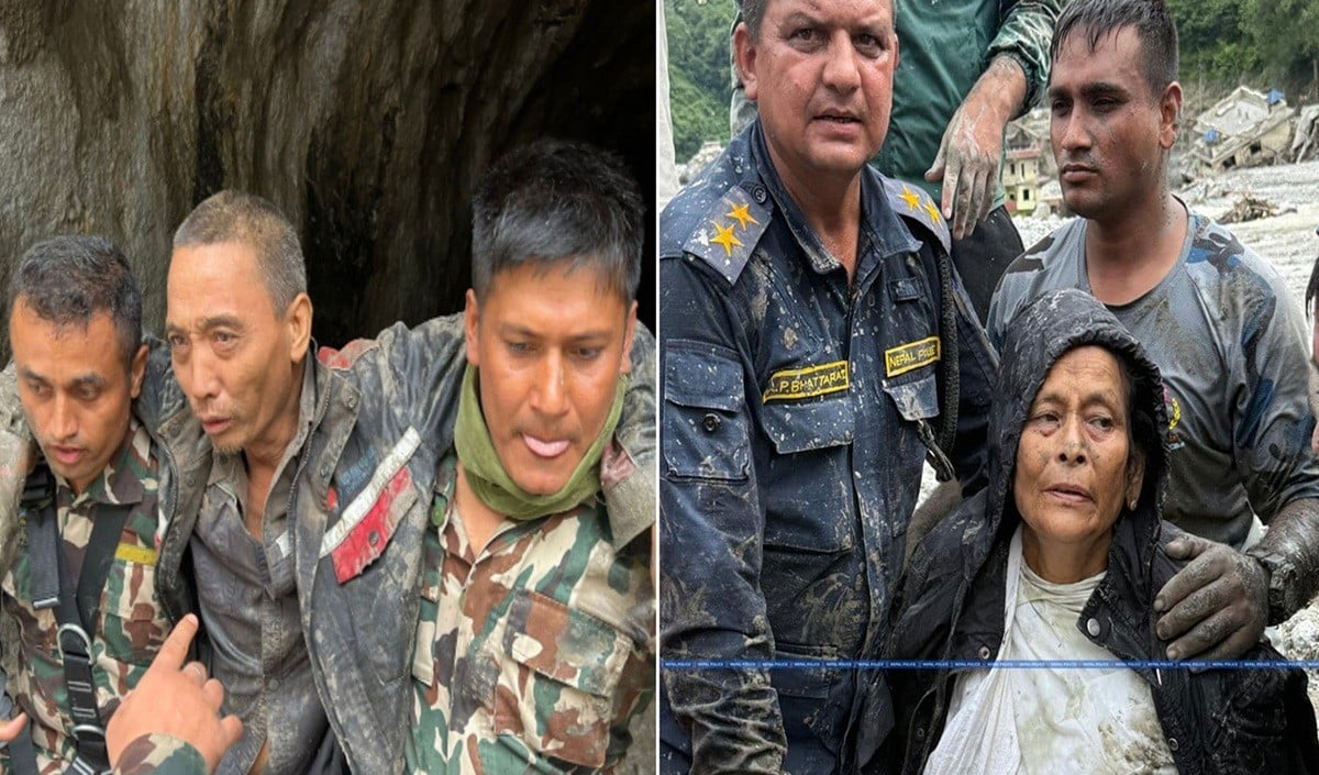 Nepal Flood Crisis: 1344 मौतों के बाद बचाव अभियान तेज़, तादी नदी पर Rope Bridge बना रही Nepal Army