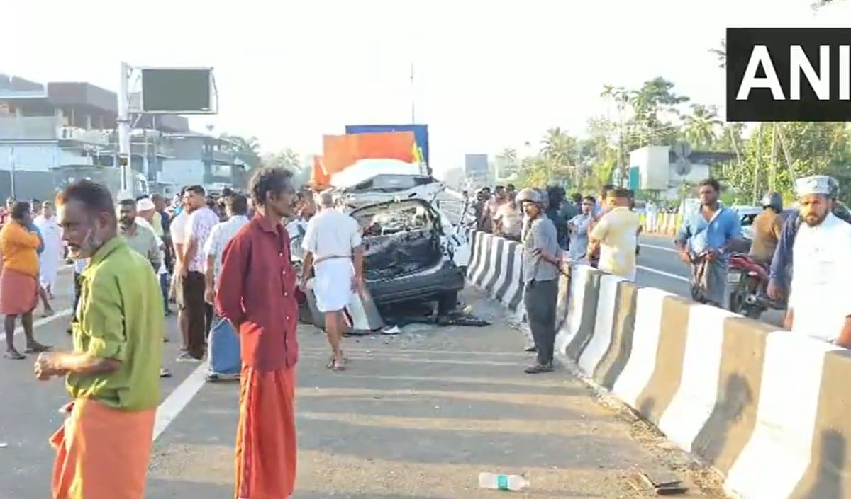 केरल में भयानक हादसा: NH-66 पर खड़ी लॉरी में घुसी कार, 8 इंजीनियरिंग छात्रों की कटी-फटी लाशें देखकर कांप उठे लोग!
