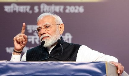 PM Modi ने SRCC में विपक्ष पर साधा निशाना, ‘नाराज फूफा’ से की आलोचकों की तुलना