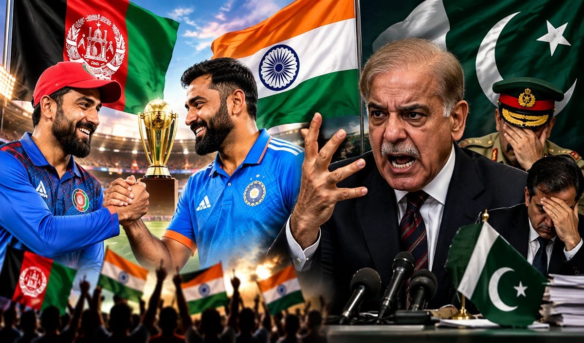 Afghanistan Cricket Board ने नक्शे में PoK और Gilgit Baltistan को दिखाया India का हिस्सा, बुरी तरह भड़क उठा Pakistan