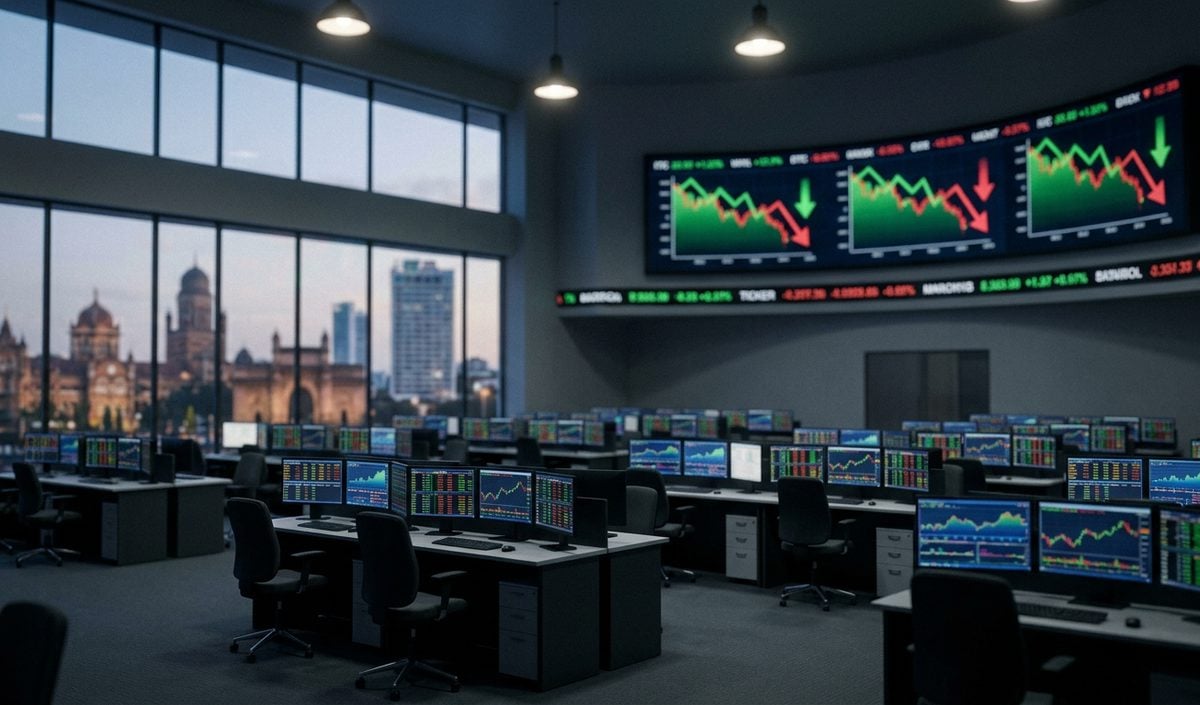 Sensex 555 अंक टूटा, कच्चे तेल में तेजी और Nifty में गिरावट से बाजार में निराशा Sensex 555 अंक टूटा, कच्चे तेल में तेजी और Nifty में गिरावट से बाजार में निराशा