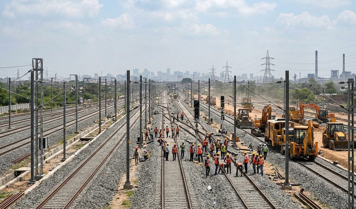 CCEA ने Indian Railways की 20,000 करोड़ से अधिक की आठ परियोजनाओं को दी हरी झंडी