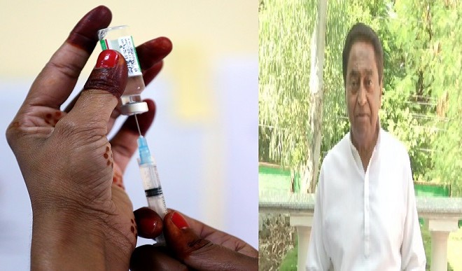 पत्रकारों और मीडियाकर्मियों को नि:शुल्क कोरोना टीका लगाने कमलनाथ ने की मांग