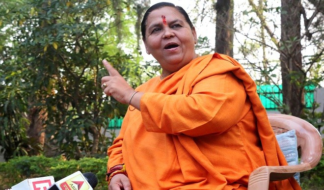 सरकार और किसान नेताओं के पास किसानों की समस्याएं दूर करने का मौका: उमा भारती
