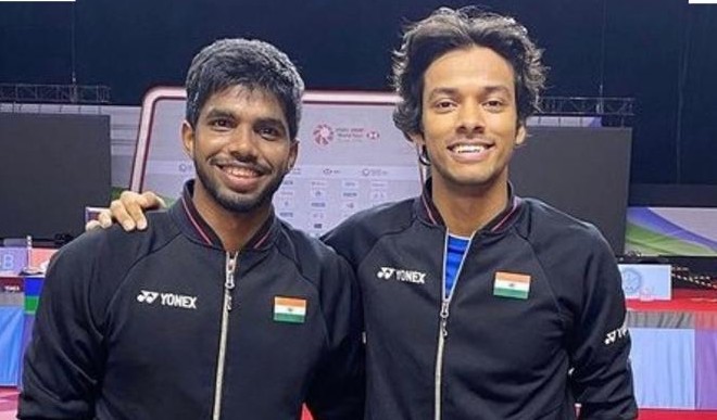 थाईलैंड ओपन के सेमीफाइनल में सात्विक साईराज और चिराग शेट्टी की जोड़ी हारी