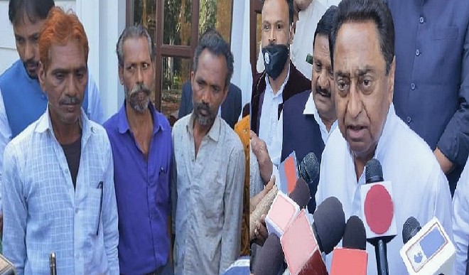 शिवराज सरकार में भांजियाँ कही भी सुरक्षित नहीं - कमलनाथ