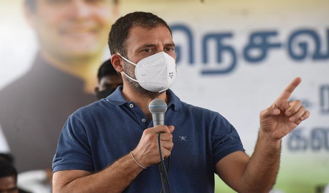 राहुल गांधी ने PM मोदी पर साधा निशाना, बोले- चीनी सैनिक भारतीय क्षेत्रों पर कर रहे हैं कब्जा