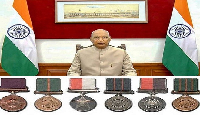जांबाजों के अद्मय साहस को वीरता सम्मान, जानें राष्ट्रपति वीरता पदक पाने वाले वीरों के नाम