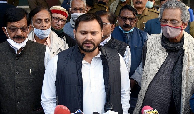 कर्पूरी ठाकुर को भारत रत्न से विभूषित किये जाने की नीतीश की मांग पर तेजस्वी ने किया पलटवार