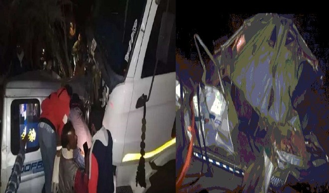 राजस्थान सड़क हादसे में मध्य प्रदेश के 8 लोगों की मौत,राजगढ़ जिले का रहने वाला था परिवार