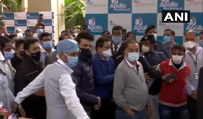 BCCI अध्यक्ष सौरव गांगुली को मिली अस्पताल से छुट्टी