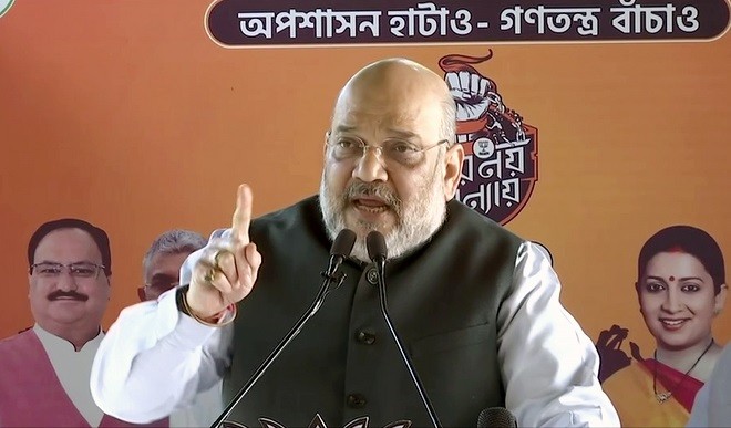 अमित शाह का बंगाल CM पर सीधा हमला, कहा- ममता दीदी भतीजा कल्याण में व्यस्त