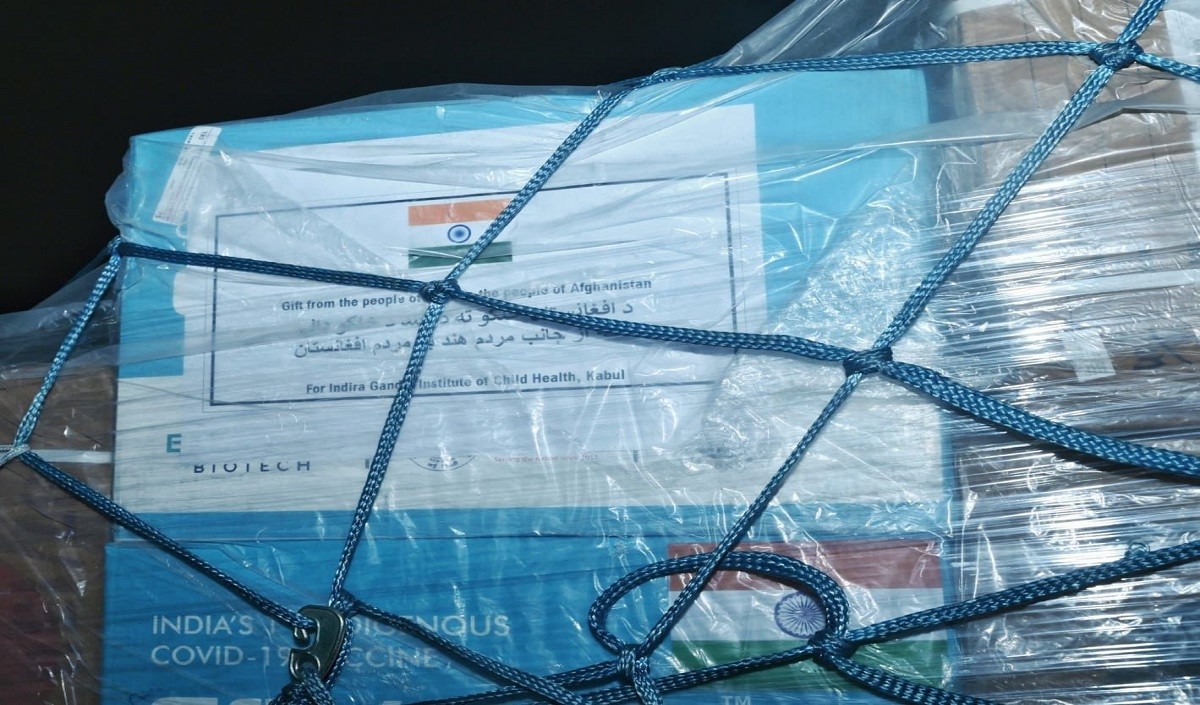 कोरोना से जंग में अफगानिस्तान की मदद को आगे आया भारत, भेजी कोवैक्सीन की पांच लाख डोज